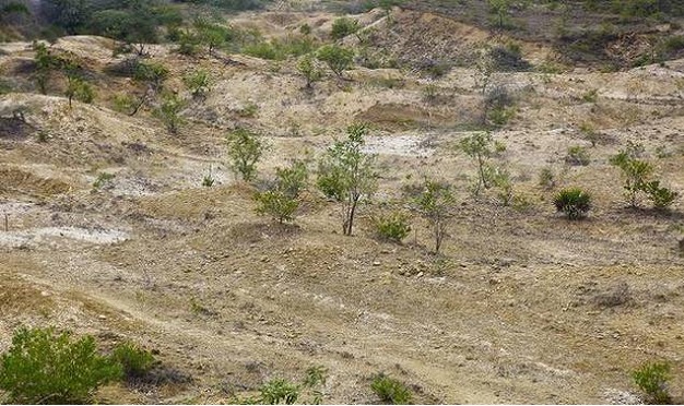 Karai Badlands near Perambalur in Tamilnadu